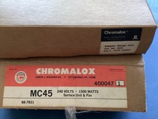 NEW, Vintage Chromalox MC45 240v--1500watts & New R6R picture