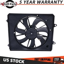 A/C Condenser Cooling Fan For 2011-2017 Honda Odyssey with Motor Passenger Side picture