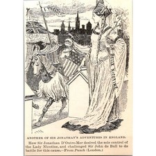 Another Of Sir Jonathan's Adventures In England 1901 Clipping SAI6-M26 picture