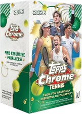 2026 TOPPS CHROME TENNIS VALUE BLASTER BOX (28 Cards) Brand New Presale  picture