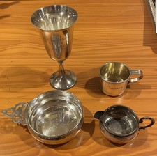 Assorted Lot of Sterling Silver Dinnerware_ 413 GRAMS picture