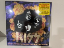 Kiss You Wanted The Best 50th Anniversary Picture Disc 2 LP w/Coin + Poster picture