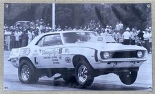 BILL GRUMPY JENKINS Pro Stock Camaro Photo Shop Garage Banner 24X40