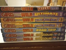 DVD LOT GONE , WILD, GIRL, LOT OF 7 picture