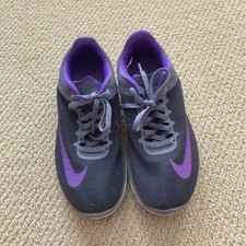 Nike FS Lite Run Women's Purple Grey Sneakers Size 7.5 GUC Run Train GUC picture