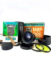 Soviet MIR-38V 65mm f/3.5 Lens Bayonet C Kiev 88 Salut USSR Vintage picture