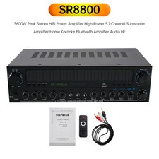 3600W Peak Stereo HiFi Power Bluetooth Amplifier High-Power 5.1 Subwoofer Home picture