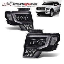 For 2009-2011 2012 2013 2014 Ford F-150 Pair Left&Right LED Projector Headlights picture