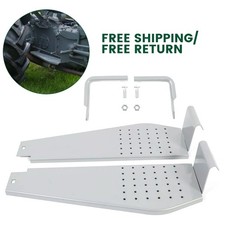 Fits Ford Tractor 2N 9N Steel Step Plate Running Boards LH & RH with Brackets picture