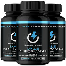 (3 Pack) Stallion Commander Capsules, StallionCommander Men Performance Pills picture