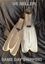 NEW Cressi Agua Full Foot Snorkeling Diving Swim Fins US  Man’s Size 6.5-7.5 picture