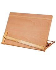 A3 Drafting Table Easel, Adjustable Portable Beech Wood Drawing Sketch Board picture