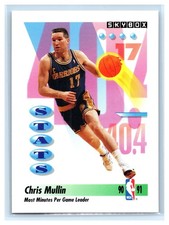 1991-92 SkyBox Chris Mullin Golden State Warriors picture