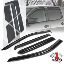 For 19-24 Ford Ranger Crew Cab Window Visors Sun Guard Rain Deflector Vent Shade picture