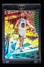 STEPHEN CURRY ELECTRIC MOJO SILVER CARD GOLD STATE WARRIORS picture