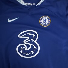 Nike Chelsea FC London Dri-FIT Blue Soccer Jersey Shirt Adult Size XL picture