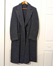 Stunning Vintage 1940s/1950s Milcraft Clothes Double-Breasted Wool Overcoat picture