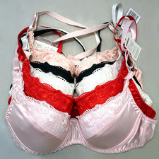 100% Silk Bras Vintage Lace Bra Lingerie 32C 36C  On Sale picture