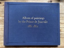 Civil War book of Paintings by Prince de Joinville Hard cover 1861 1862 picture