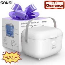 SANSI 10W 15W UV Light Sanitizer Box 360° 5 Min Fast Disinfection 5.1L for Baby picture