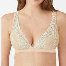 Wacoal Bralette Sand Embrace Lace 852191 Size 30 New picture