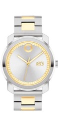 Brand New Movado Trend Propel Men’s Two Tone 43mm Stainless Steel Watch 3601032 picture