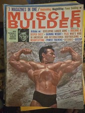 VINTAGE November 1966 Muscle Builder Magazine Freddy Ortiz Frank Zane NEWSSTAND picture