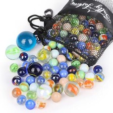 Canicas Bolinchas Para Jugar De Colores 2 Tamaã±os 60 Piezas Regalo Niã±os picture