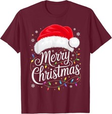 Merry Christmas Design Funny Merry Christmas Fun Unisex T-Shirt picture