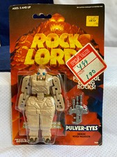 1986 Tonka Rock Lords PULVER-EYES Warrior Action Figure in Sealed Blister Pack picture