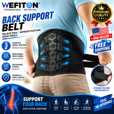 Copper Fit X-Back Brace for Lower Back Pain, Lumbar Support Back Brace for Lower picture