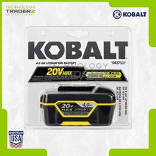 ** New Kobalt Genuine #0437531 20V MAX 4.0Ah Lithium-Ion Battery Pack ** picture