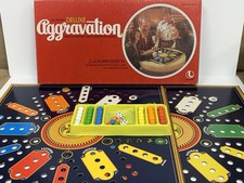 Vintage 1970 Aggravation Deluxe Game Complete With Extra Board & Marbles picture