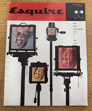 “Esquire” The Magazine For Men, Sept 1957 - Four Photogs Look at New Star picture