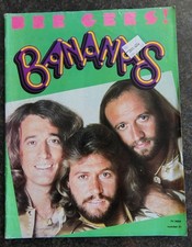 Vintage 1978 Bananas Magazine #21 Bee Gees Cover Grease Fold-Out Poster VG picture