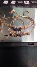 Vintage 14K T&C Necklace 16