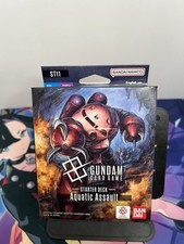 2026 Gundam TCG Starter Deck Aquatic Assult ST-11 - Sealed English picture