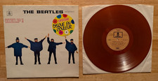 33 FRENCH LP THE BEATLES HELP ON ODEON DC 25 ORANGE WAX picture