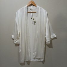 LILYSILK Robe Womens XS Natural White 22MM Silk Classic Short Kimono Style NWT picture