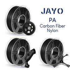 JAYO 1KG Black Easy PA/PA6-CF/PA6-GF/PA12-CF Carbon Fiber 3D Filament Nylon 1.75 picture