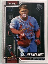 2026 Topps Series 2 - JJ Wetherholt #698 Complete Set Short Print (RC) picture