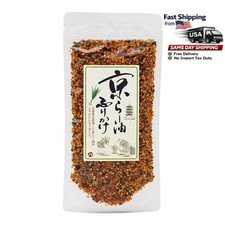 Japanese Kyoto Chili Oil Rice Seasoning Ra-yu Spicy Crunchy Topping Umami picture