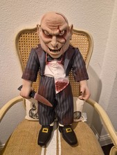Spirit Halloween Naughty Owen. Mint with Original Knife 2006 Evil Owen 2ft Tall picture