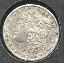 1885-S $1 Morgan Silver Dollar - Better Date picture