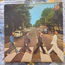 1969 ABBEY ROAD 1ST PRESS Georgia USA THE BEATLES VINYL LP APPLE SO-383 picture