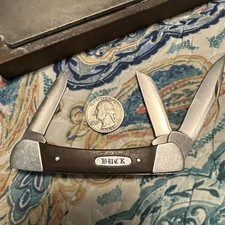 Predate Code Script Buck 701 Bronco Discontinued, Vintage, Pocketknife 1967-1972 picture