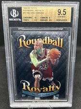 Michael Jordan 1998-99 Topps Roundball Royalty BGS 9.5 Gem Mint Bulls #R1 picture
