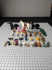 LEGO Animals Lot 34 Pieces Horses Dogs Cats Friends Pets Mixed Figures Genuine picture