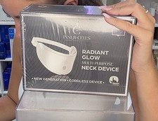 INNER-CELLS Radiant Glow Cordless Vibrating 2-Head Neck Massager, White picture