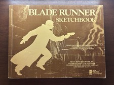 Blade Runner Sketchbook Blue Dolphin 1982 First Edition Illustrated Inscribed picture